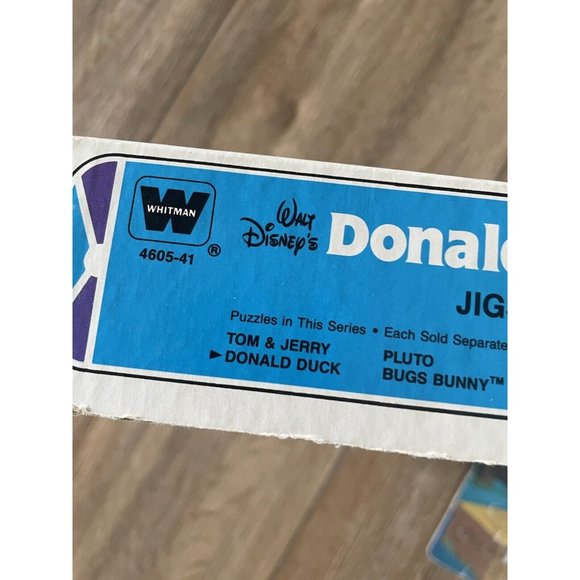 Vintage 1972 Walt Disney Whitman Jigsaw Puzzle, Donald Duck Fireworks, 100 pcs - Picture 9 of 12
